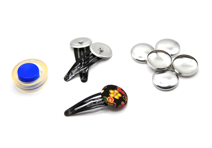 23mm Attached Button + Snap Clips - BASIC Colours - Jackobindi - Australian Made