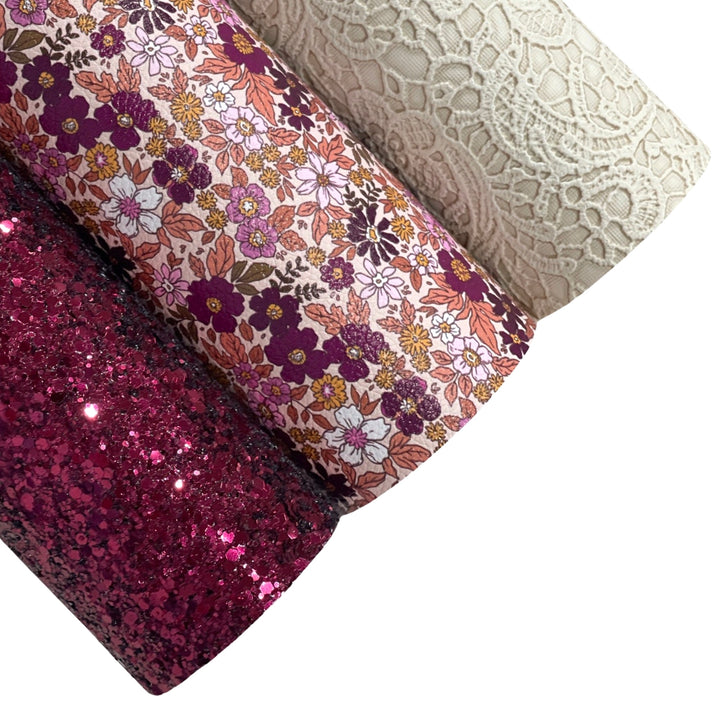 Mulberry Alice Glitter Leatherette Bundle