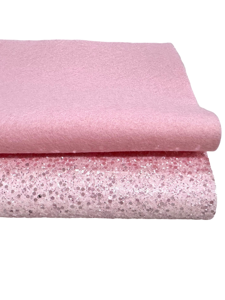 Flutterfly Sparkle & Wool Felt Bundle - 8 Sheets