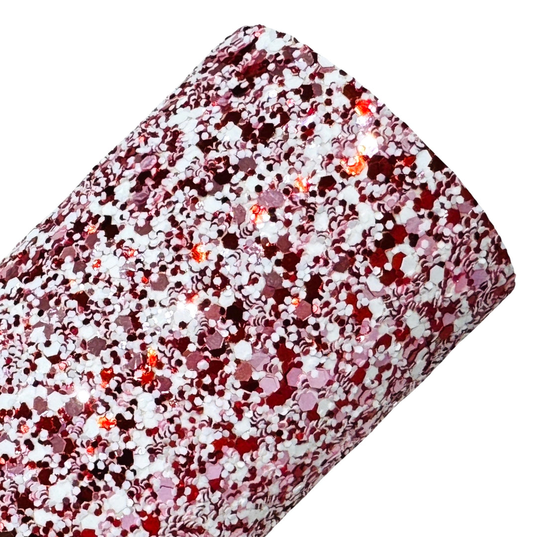 NEW 2025 Secret Santa Chunky Glitter Leather