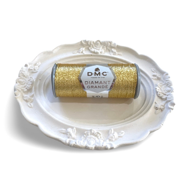 DMC Diamant Grande - Light Gold G3821 - Hand Embroidery Thread - 20m