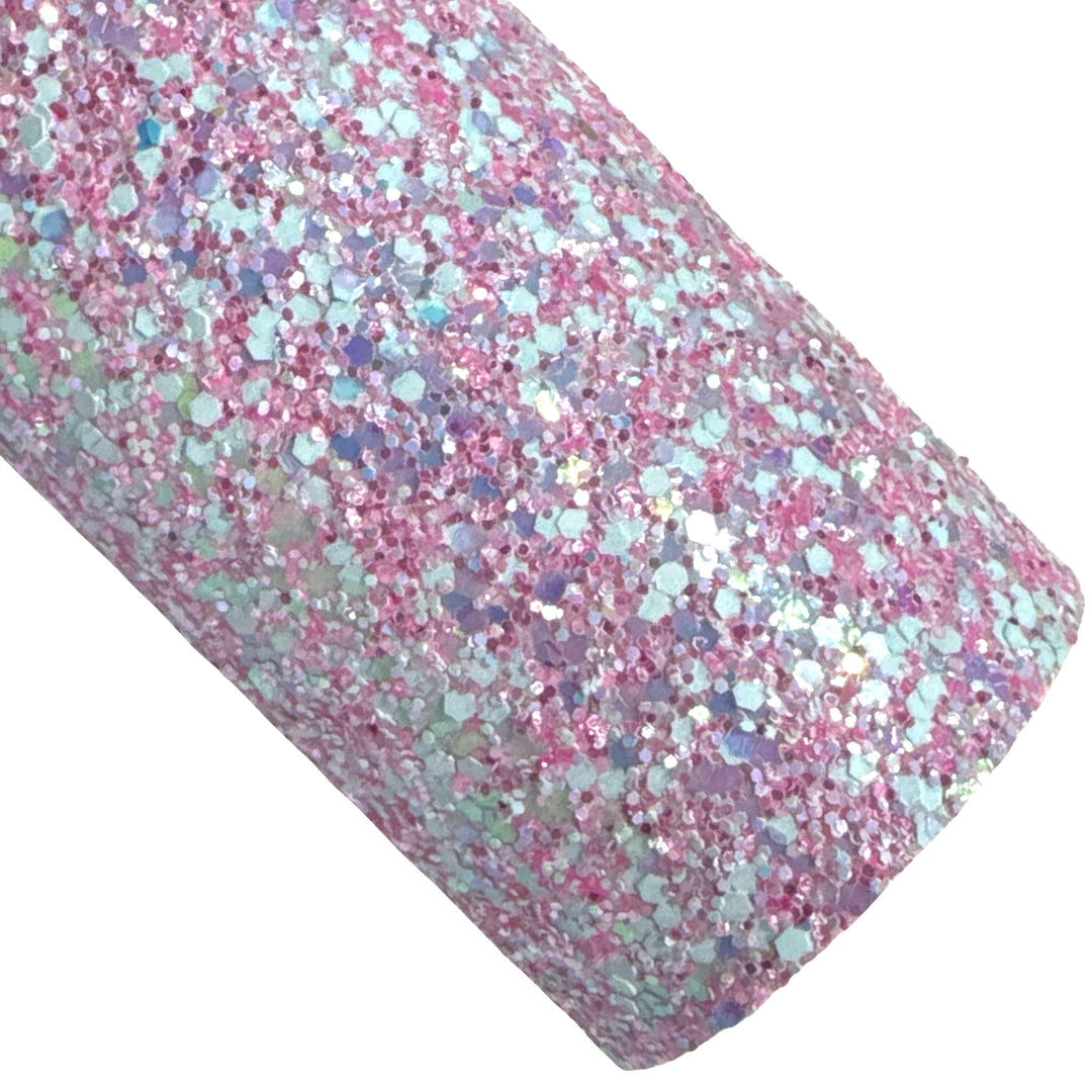 Bubblegum Premium Chunky Glitter Leatherette