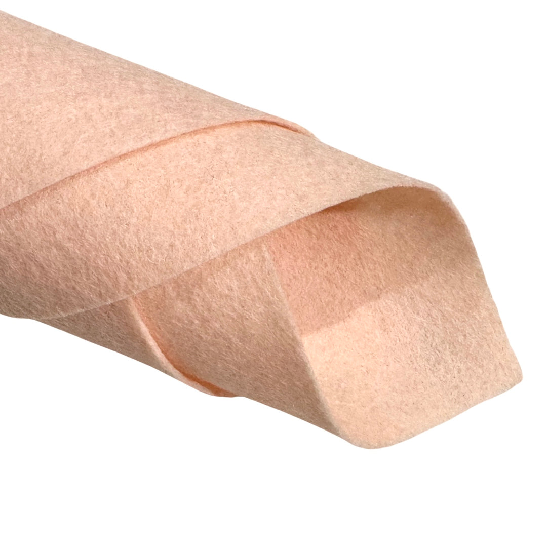 NEW 1mm Peach Blossom Merino Wool Felt 8 x 11"  Sheet