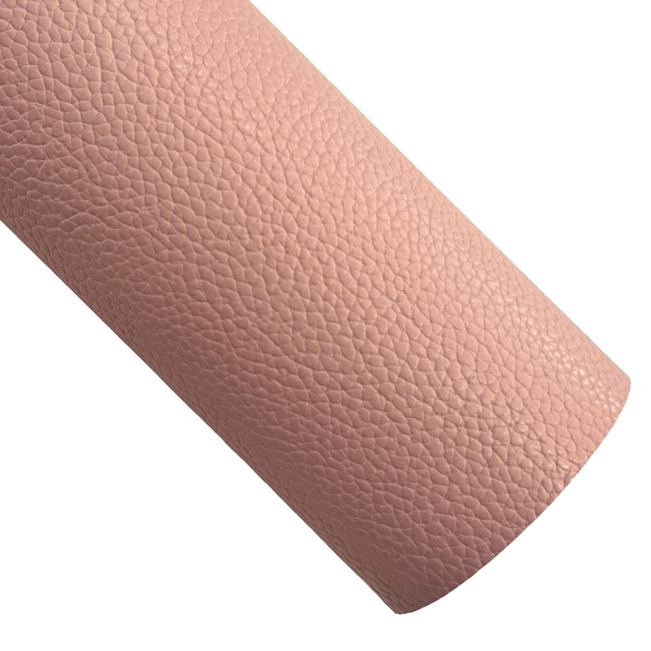 Feuille de tissu épaisse de 1,2 mm en faux cuir blush