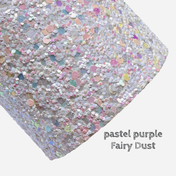 Paillettes épaisses pastel irisées violet pâle - Fairy Dust