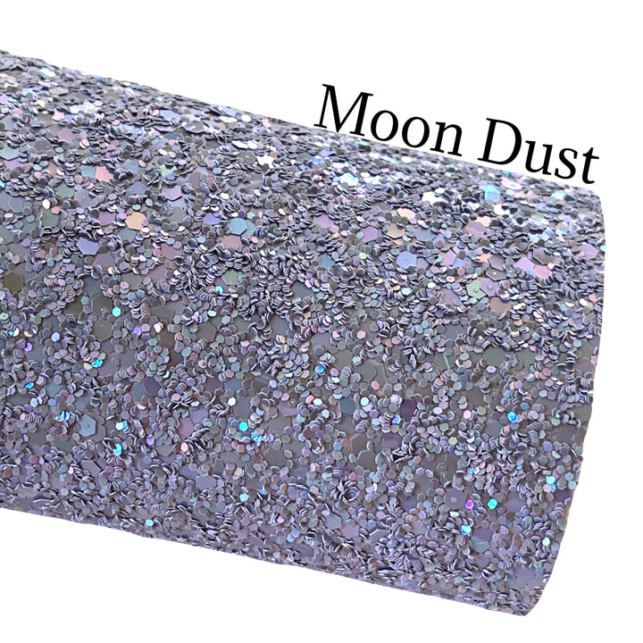Moon Dust Grey Chunky Glitter