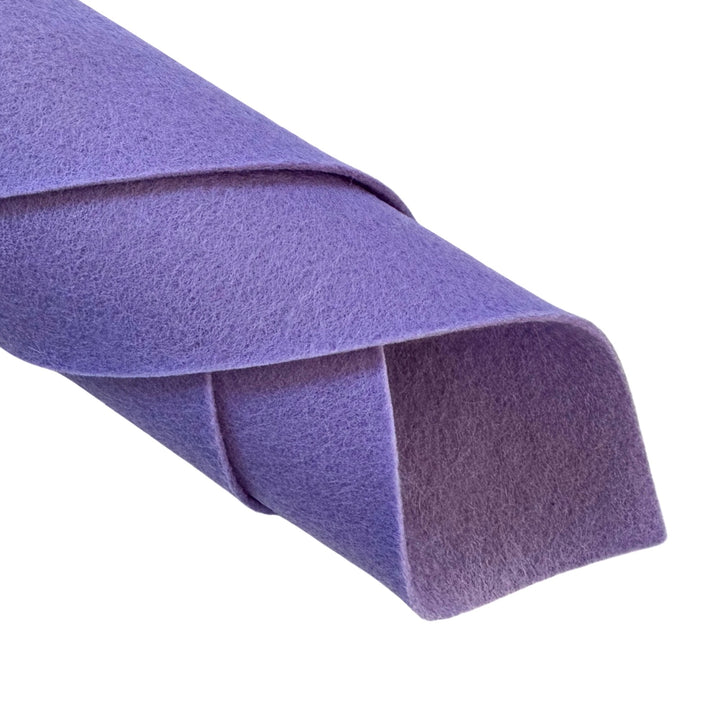 NEW Blue Lilac 100% Merino Wool Felt