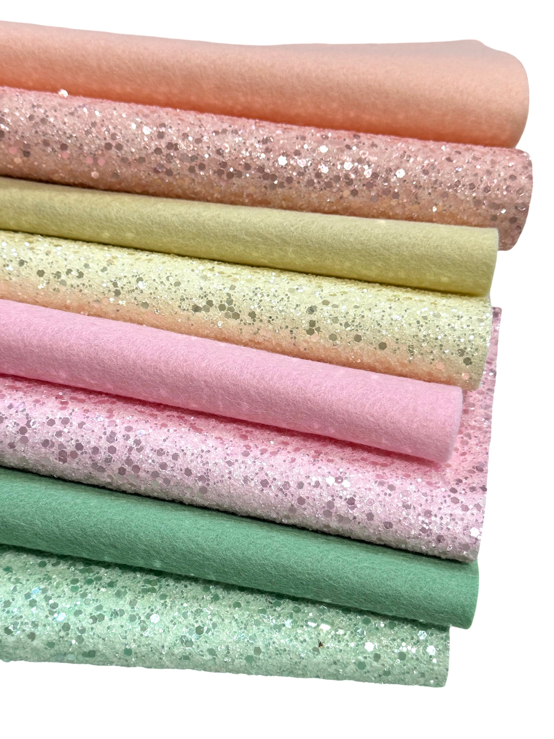 Flutterfly Sparkle & Wool Felt Bundle - 8 Sheets