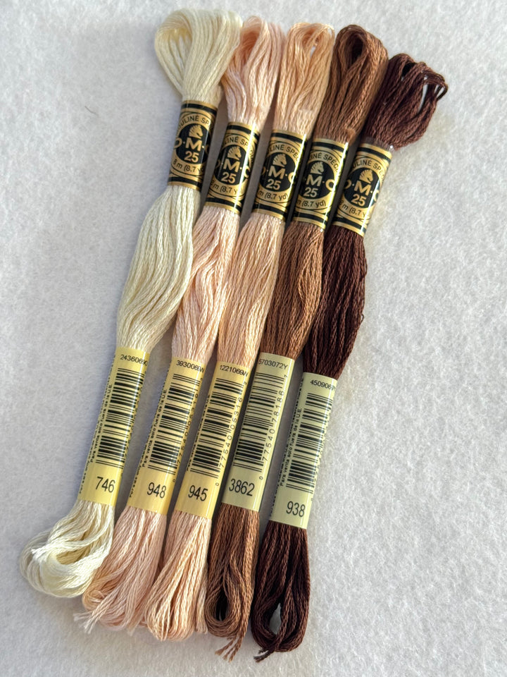 DMC Stranded Cotton Threads No. 938 Clove