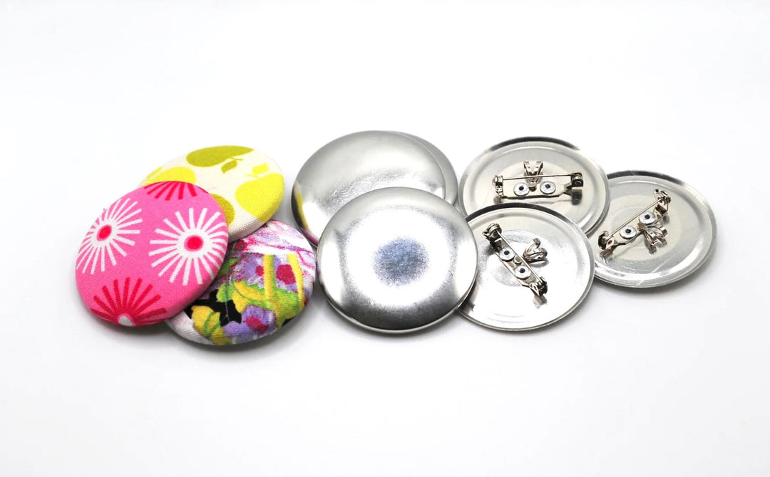 JACKOBINDI Attached Button + Brooch BAIL Backs - Handmade in Melbourne. 38mm and 45mm