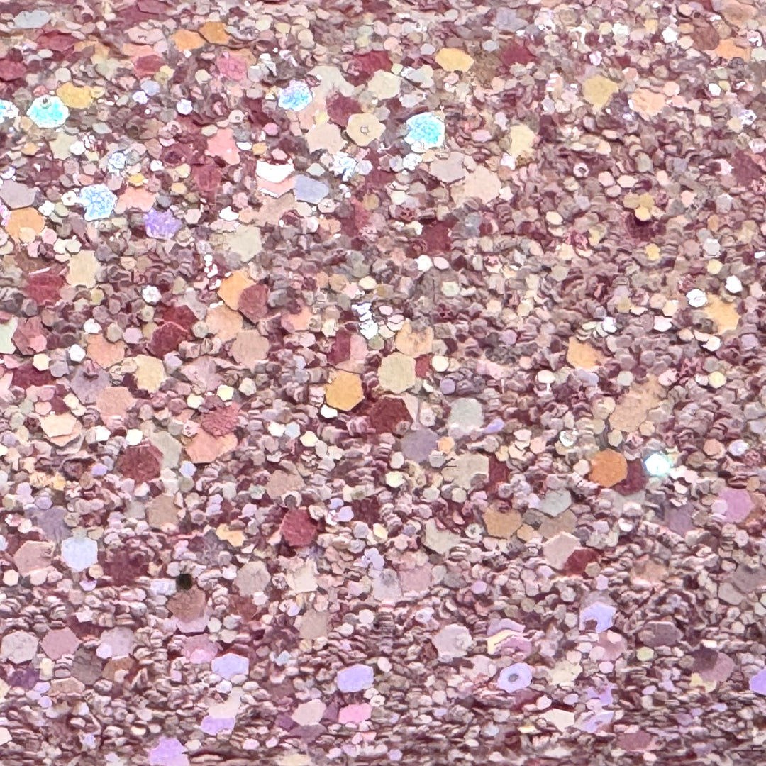 Dusty Romance Premium Chunky Glitter Leatherette