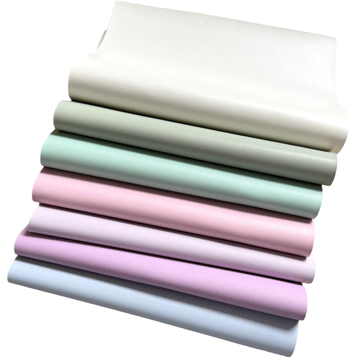 Smooth Leatherette 7 Sheet Bundle