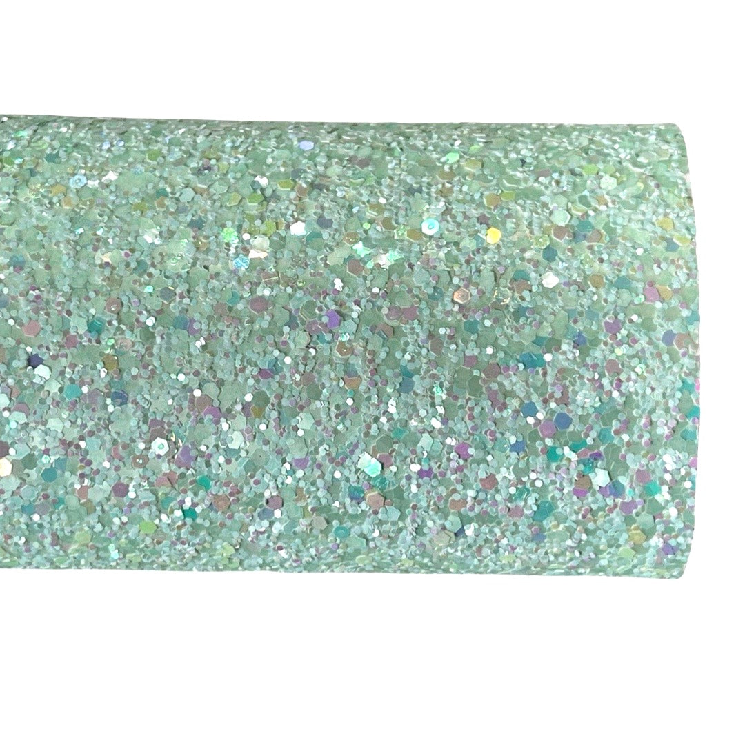 Mint Iridescent Pastel Chunky Glitter - Fairy Dust