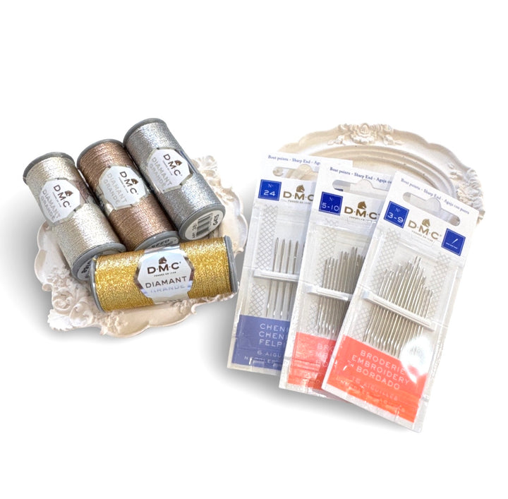 DMC Size 3/9 Embroidery Needle 12 Pack