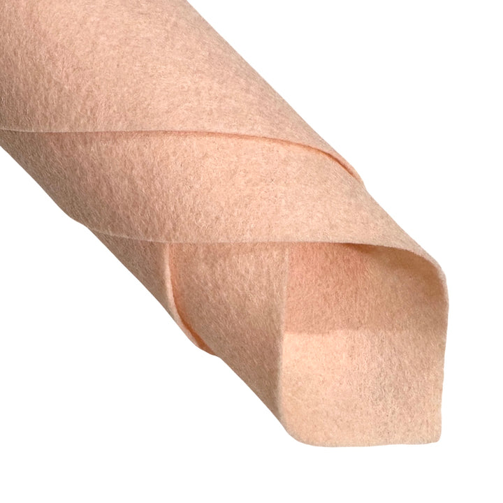 NEW 1mm Peach Blossom Merino Wool Felt 8 x 11"  Sheet