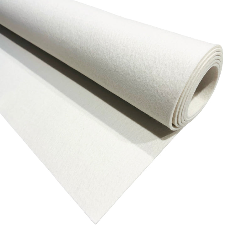 3mm Thick Wool Felt Sheet – Thick Felt – 3mm White Felt