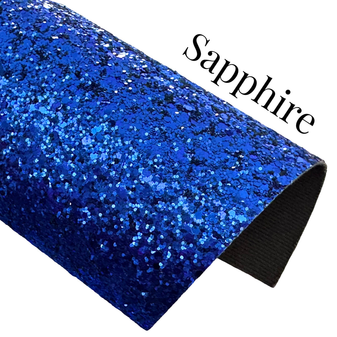 Feuilles ou rouleaux de paillettes épaisses bleu saphir !