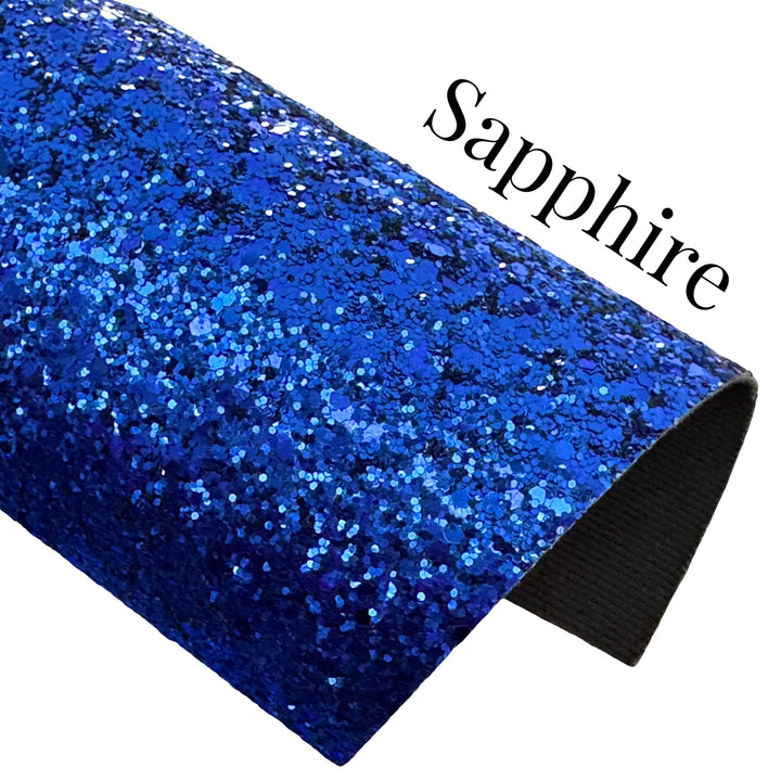 Feuilles ou rouleaux de paillettes épaisses bleu saphir !