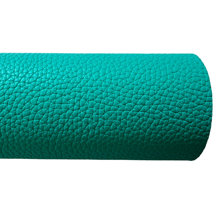 Bright Teal Green Faux Leatherette - Vegan Leather Sheets