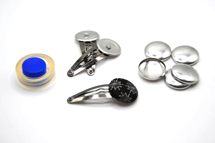 23mm Attached Button + Snap Clips - BASIC Colours - Jackobindi - Australian Made