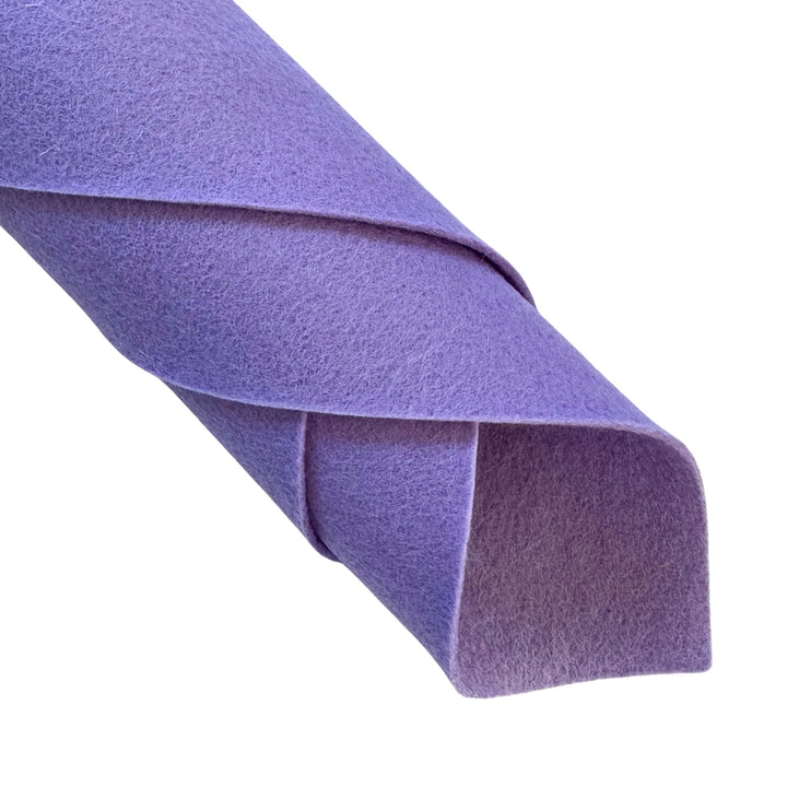 NEW Blue Lilac 100% Merino Wool Felt