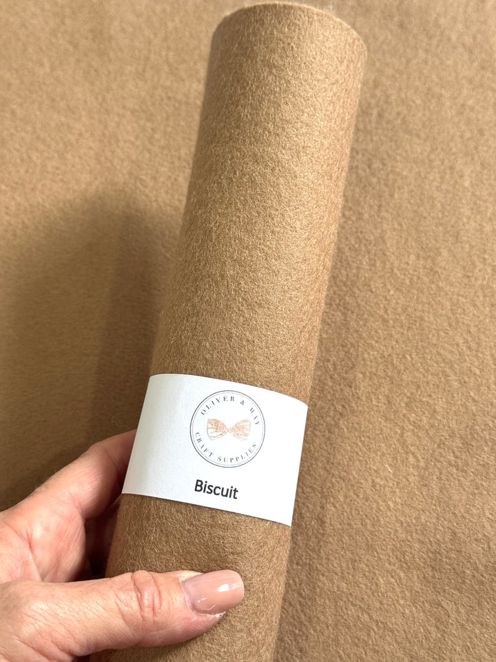 1mm Biscuit Merino Wool Felt No. 34