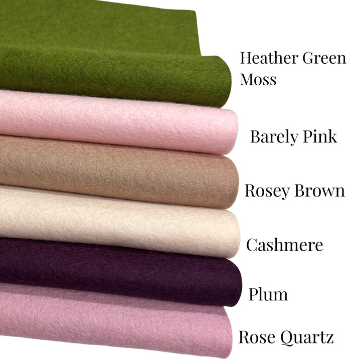 Spring Bulbs Wool Felt 6 Sheet Bundle