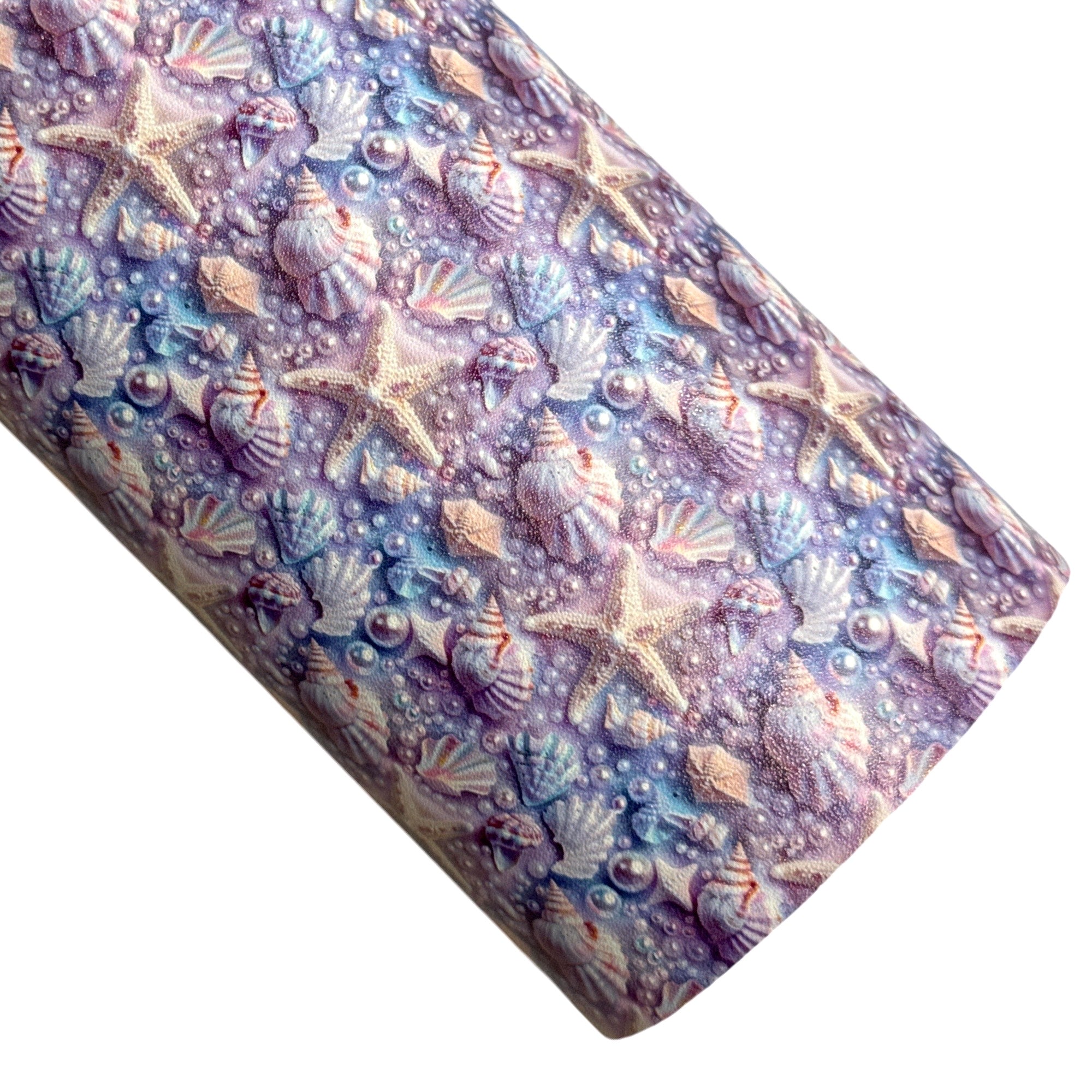 Custom 3D Shells and Pearls Smooth Leatherette – Oliver and May