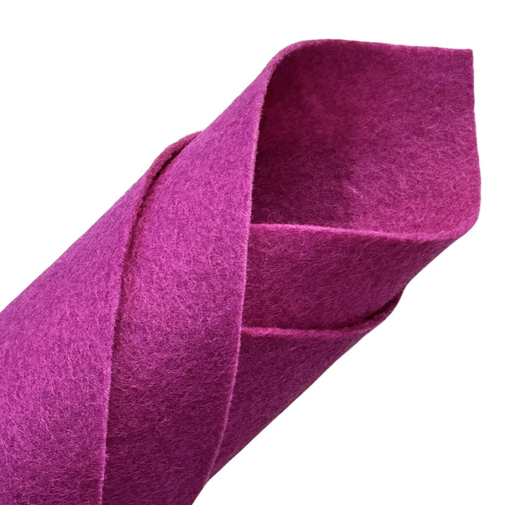 Magenta Kiss Merino Pure Wool Felt 1mm