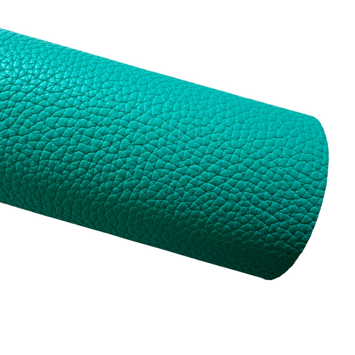 Bright Teal Green Faux Leatherette - Vegan Leather Sheets