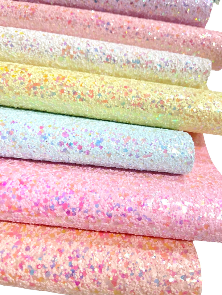 Grosses paillettes pastel irisées roses - Fairy Dust