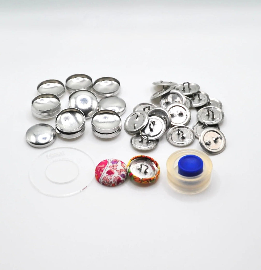 JACKOBINDI Buttons ~ 19mm (3/4 Inch) (Size 30 US) Self Cover Buttons