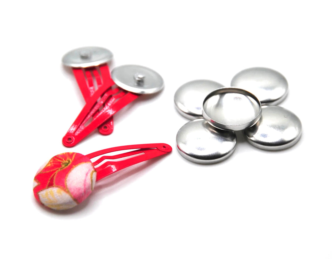 23mm Attached Button + Snap Clips - SUMMER Colours - Jackobindi - Australian Made
