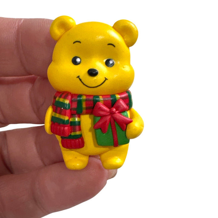 Christmas Honey Bear Bow Clay and Coordinated Bundle