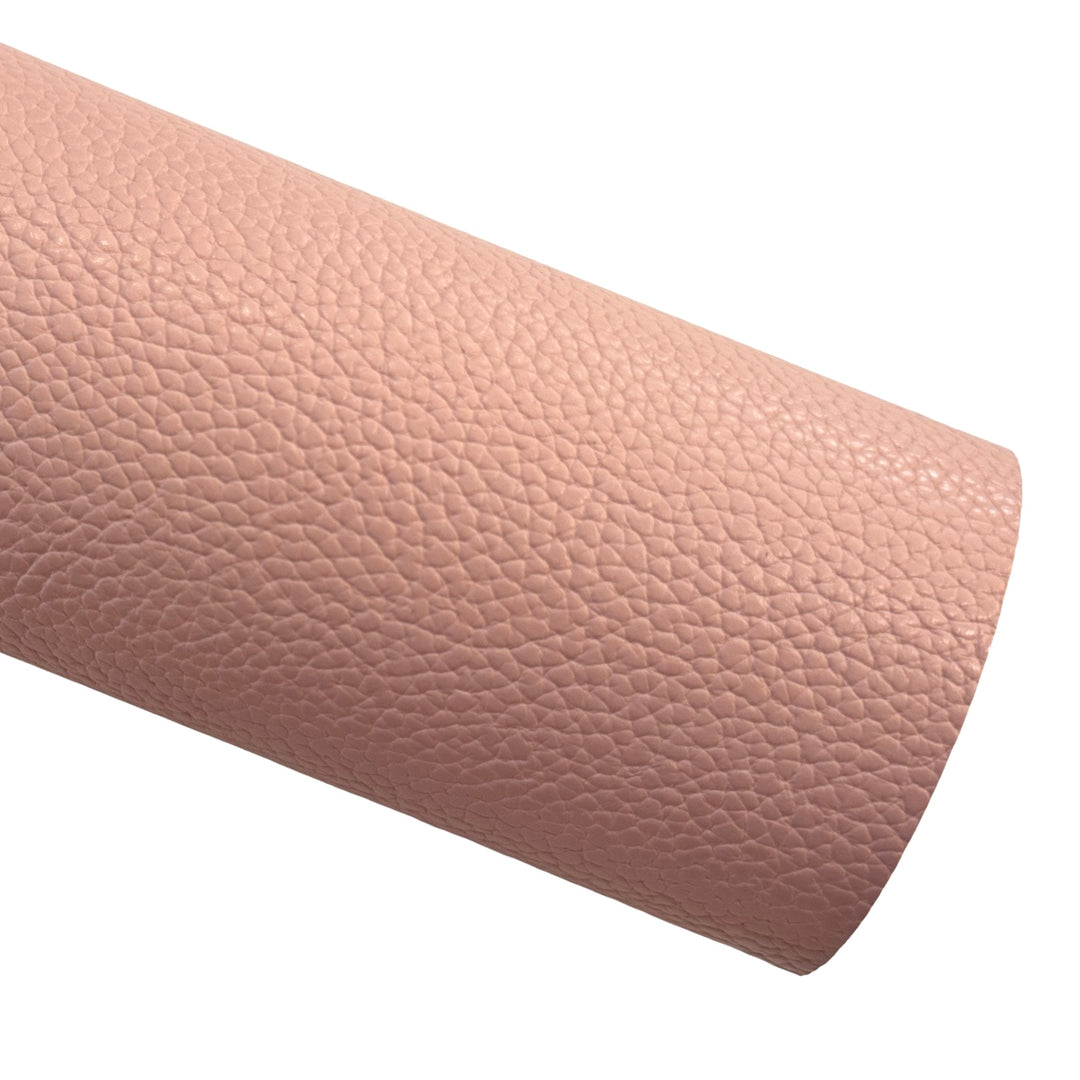 Feuille de tissu épaisse de 1,2 mm en faux cuir blush