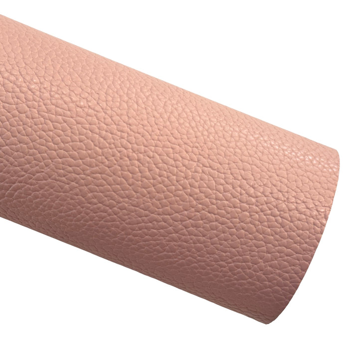 Feuille de tissu épaisse de 1,2 mm en faux cuir blush