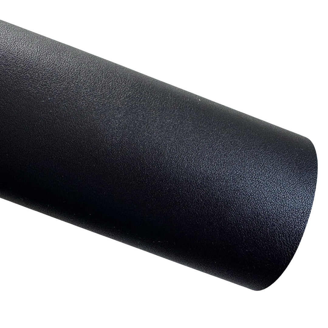 Black Smooth Leatherette - Thick 1.2mm -