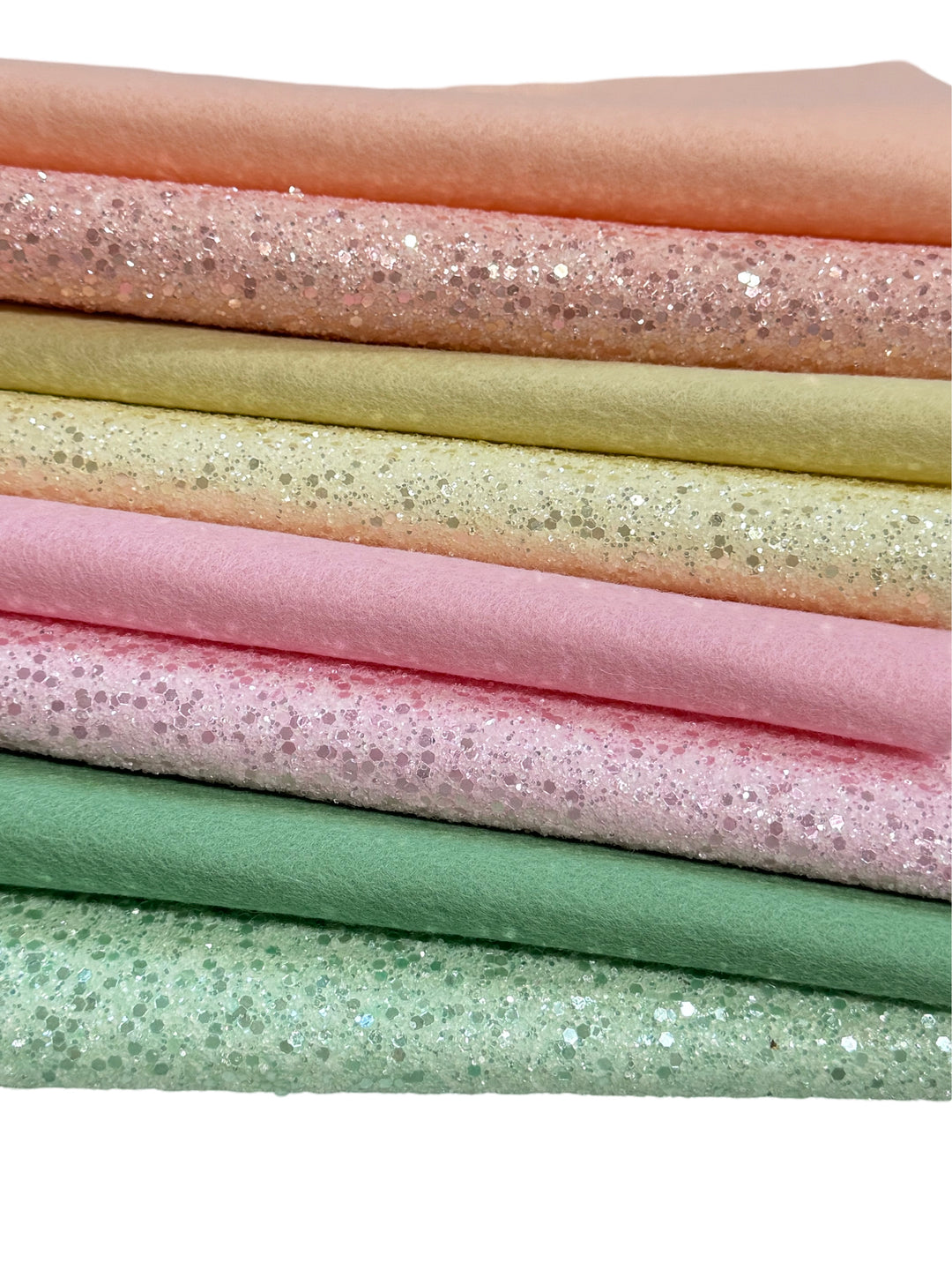 Flutterfly Sparkle & Wool Felt Bundle - 8 Sheets