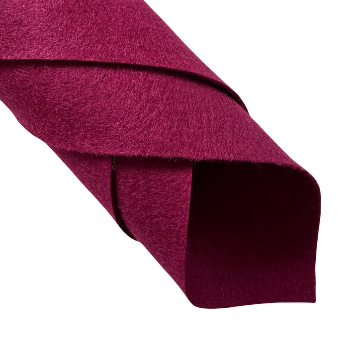 NEW 1mm Bordeaux Merino Wool Felt Sheet