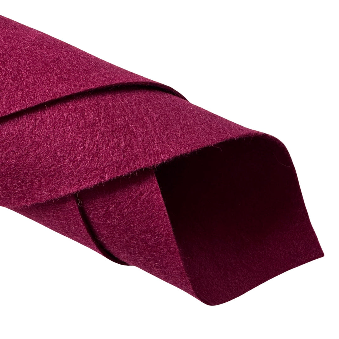 NEW 1mm Bordeaux Merino Wool Felt Sheet