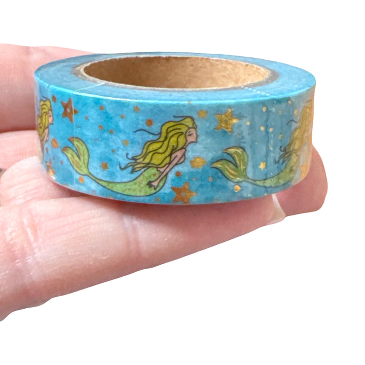 Golden Mermaid Washi Tape
