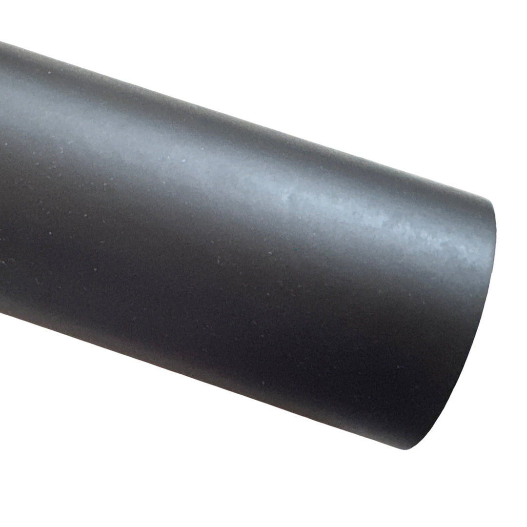 Black Matte Metallic Leatherette