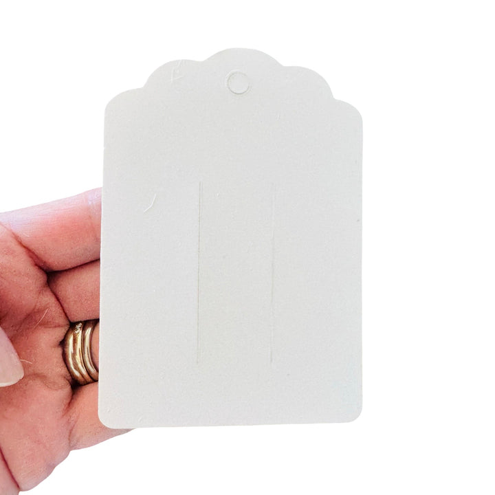 Scalloped Hanging Display Cards