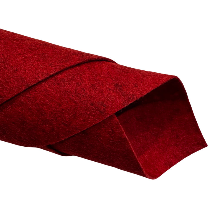 NEW Heather Red Merino Wool Felt G1-858