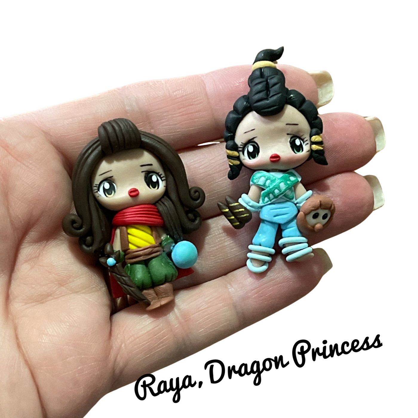 Raya Dragon Princess Bow Clays
