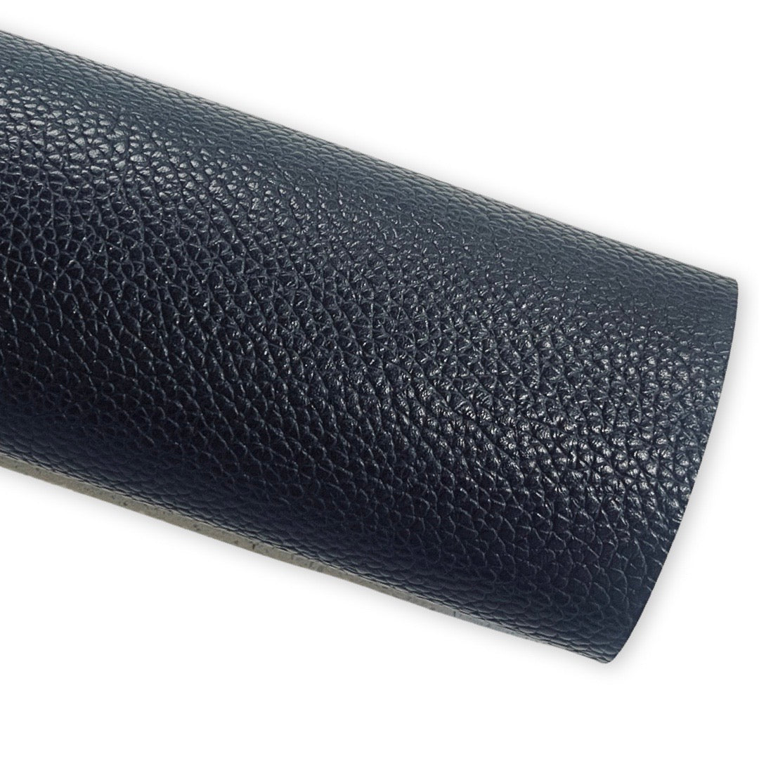Black Faux Leatherette 1.0mm Thickness