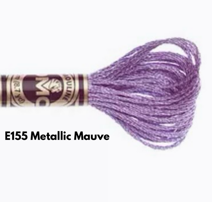 DMC Light Effects Metallic Floss -  E677  ·  Metallic Sand