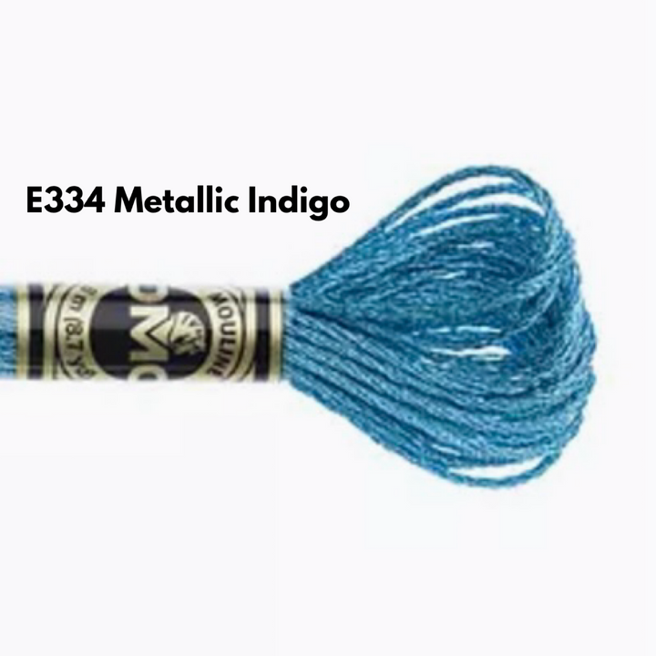 DMC Light Effects Metallic Floss -  E677  ·  Metallic Sand