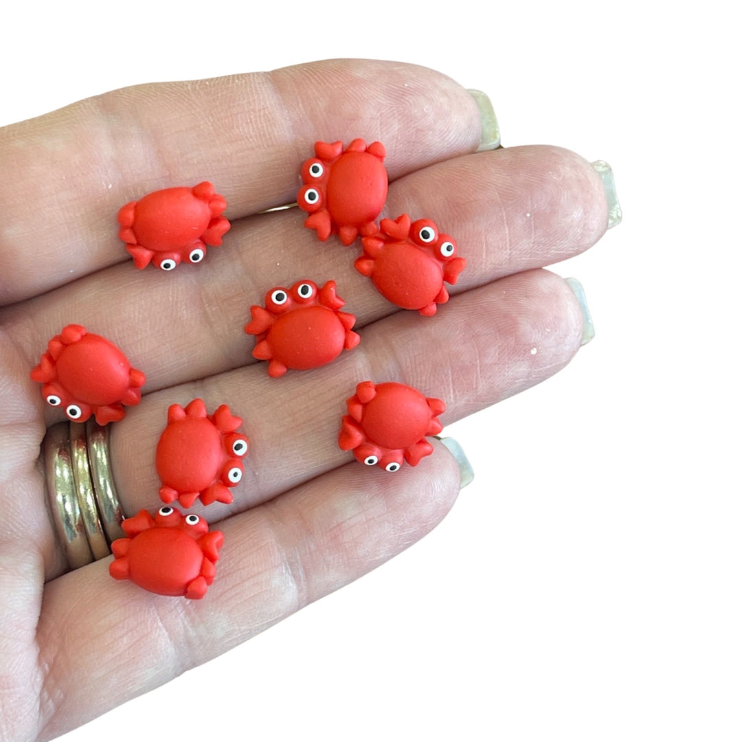 Red Hair Siren Mermaid Bow Clay Embellishments - Gorgeous Maker