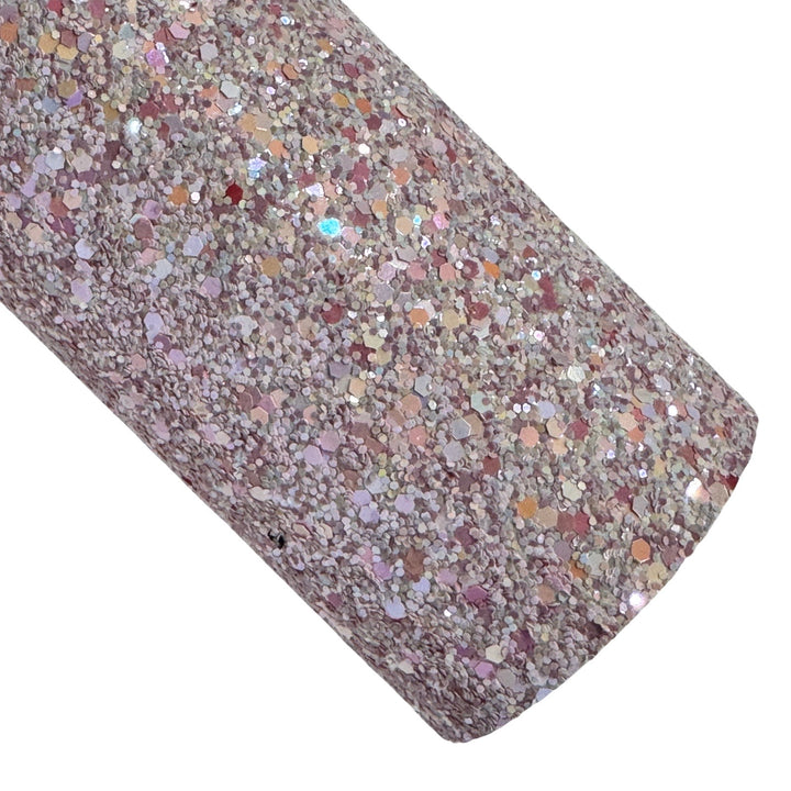 Romantic Lilac Premium Chunky Glitter Leatherette